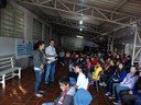 Presidente do Legislativo, participou de evento na Escola Tomé de Souza.