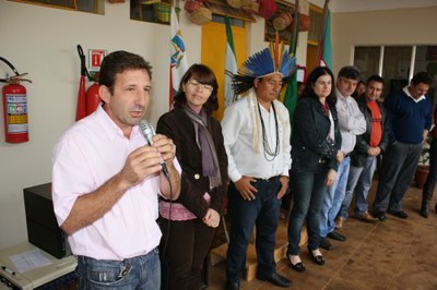 Inauguração do Antigo Prédio da Escola Estadual Francisco Kajeró