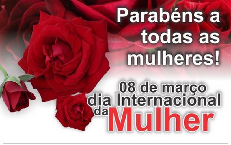 08 de março, dia Internacional da mulher.