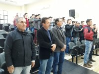 Presidente do Legislativo, participou da solenidade de entrega de CDI