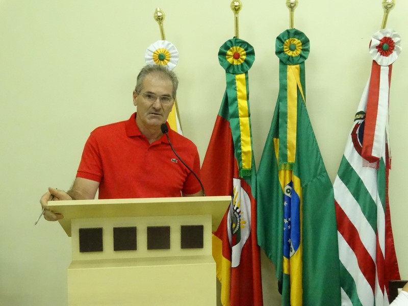 Pronunciamento do Vereador Adir Marcolan