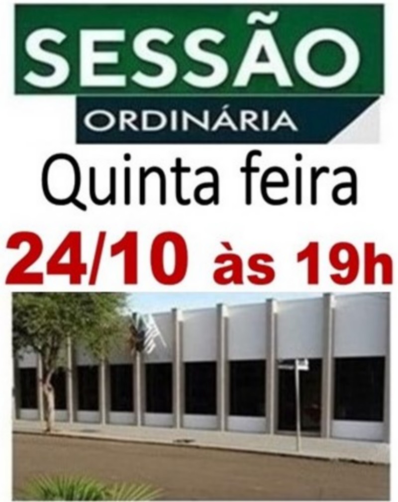 Próxima Sessão Ordinária