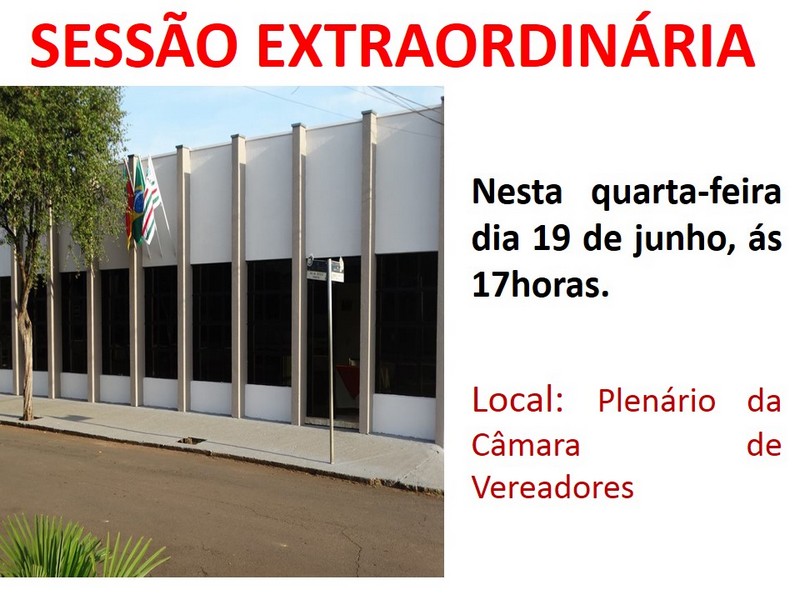 Sessão Extraordinária