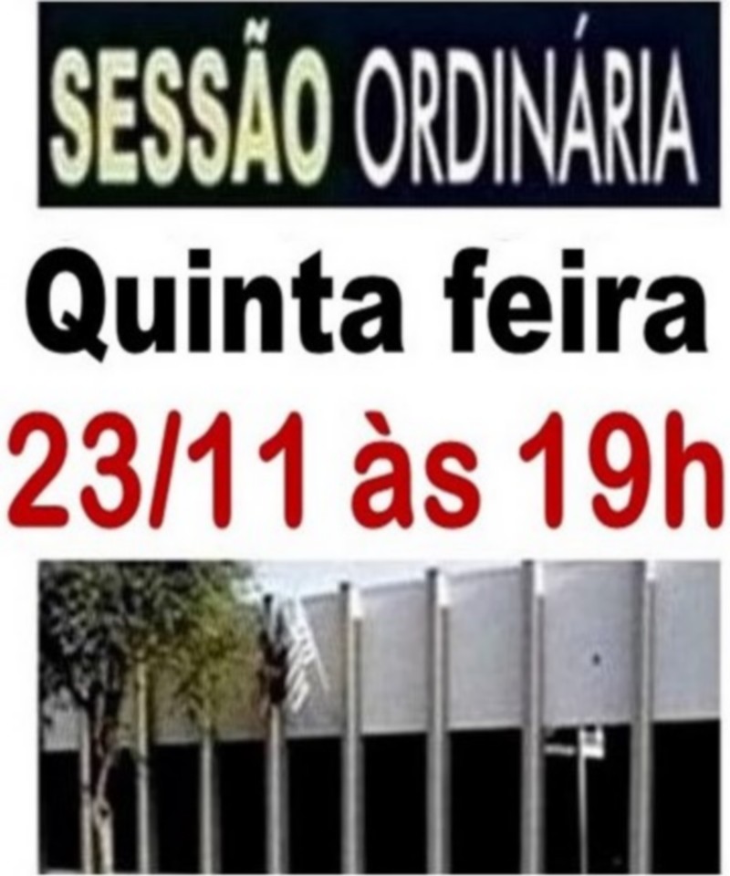 SESSÃO ORDINÁRIA