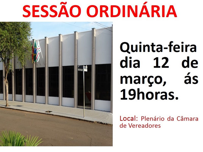 Sessão Ordinária